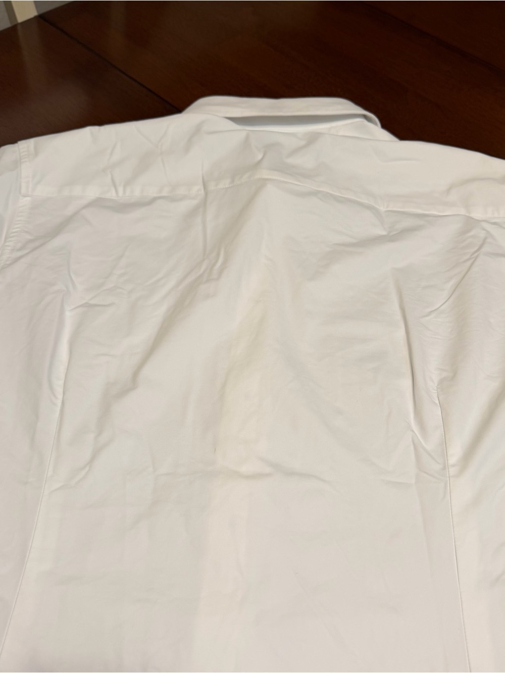 Eton Dress Shirt Mens 43-17 Slim Fit White Button Up Flip Cuff Long Sleeve - Picture 11 of 11